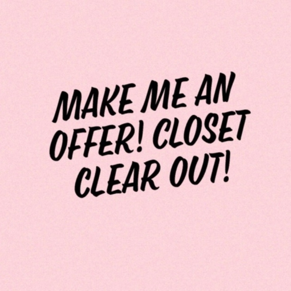 closet clear out